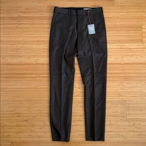 Club Monaco Connor Slim Fit Wool Dress Pants in Nordic Brown, 29x32, NWT